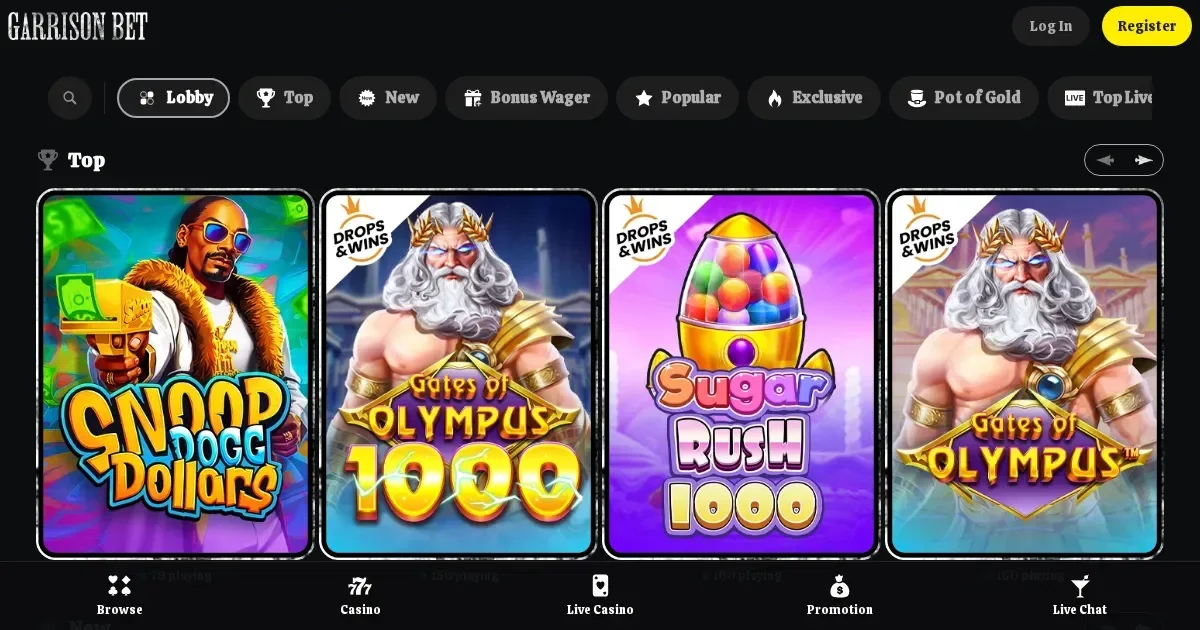 garrisonbet casino